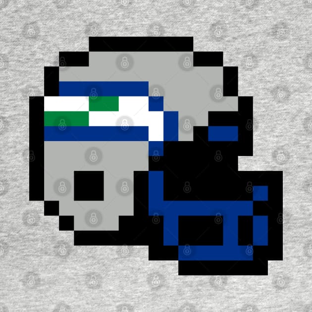 Pixel Helmet - Seattle by The Pixel League